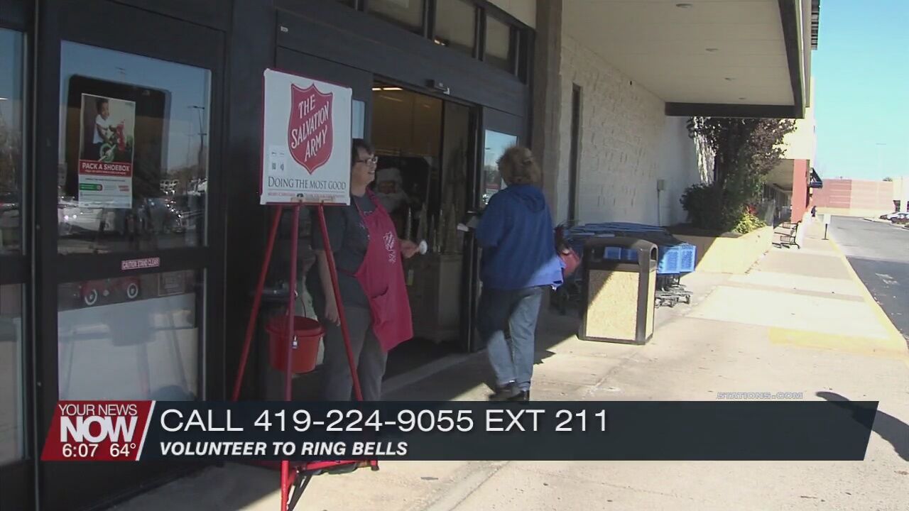 Lima Salvation Army kicks off annual Red Kettle Campaign with $125,000 goal